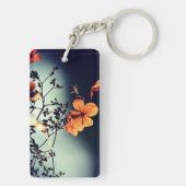 Autumn Flower Sleutelhanger (achterkant)