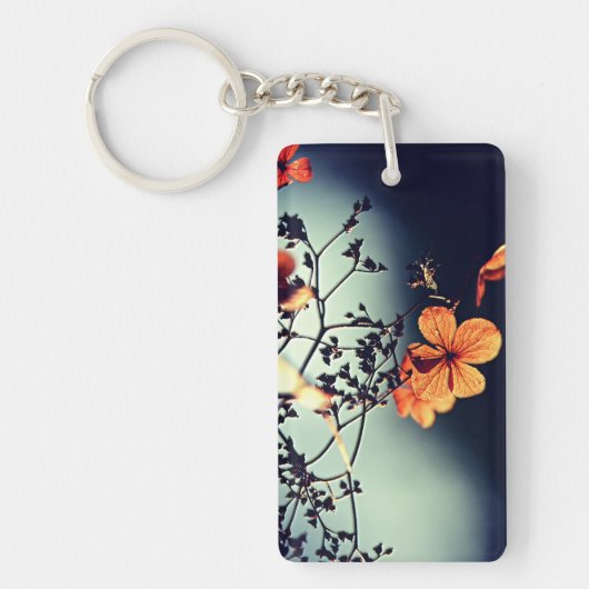Autumn Flower Sleutelhanger (Voorkant)