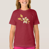 Autumn flower t-shirt (Voorkant)