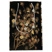 Autumn Flower & Tree 1884 Japanse sierkunst Medium Cadeauzakje (Voorkant)