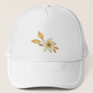 Autumn flower trucker pet