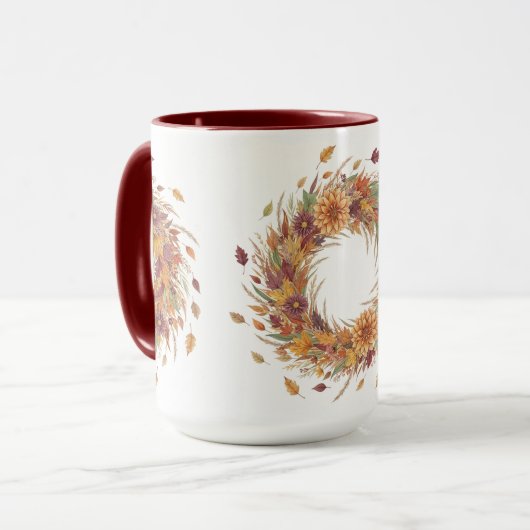 Autumn Flowers and Leaves beroemd gemaakt door Nat Mok (Voorkant links)