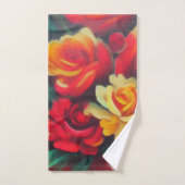 Autumn Flowers Bad Handdoek (Handdoek)