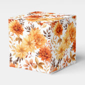 Autumn Flowers Favor Gift Box Bedankdoosjes (Voorkant Zijde)