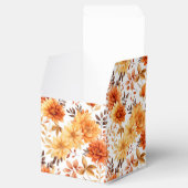 Autumn Flowers Favor Gift Box Bedankdoosjes (Geopend)