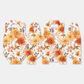 Autumn Flowers Favor Gift Box Bedankdoosjes (Ongevouwen)