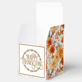 Autumn Flowers Favor Gift Box Bedankdoosjes (Geopend)
