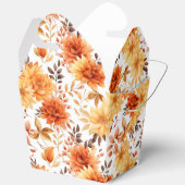 Autumn Flowers Favor Gift Box Bedankdoosjes (Open)