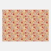Autumn Flowers Inpakpapier Vel (Voorkant 2)