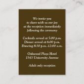 Autumn Flowers, Kaart 2 van de Houtensluiting FAUX (Achterkant)