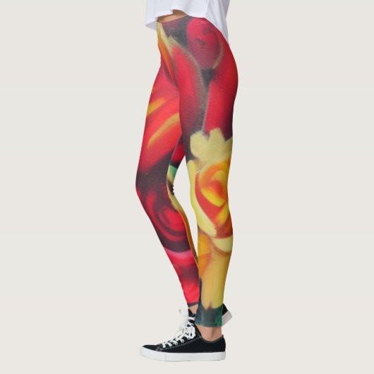 Autumn Flowers Leggings (Links)
