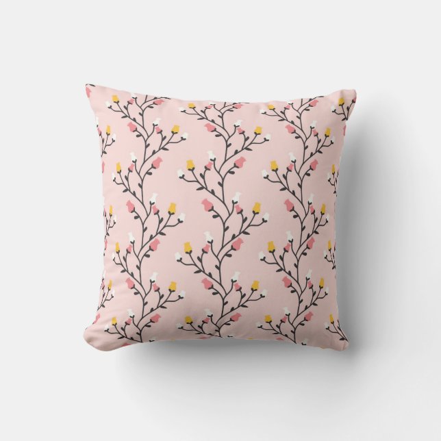 Autumn Flowers Pillow Kussen (Voorkant)