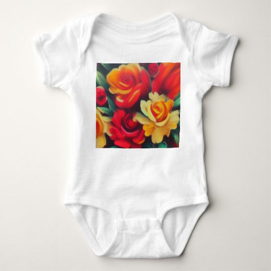 Autumn Flowers Romper (Voorkant)