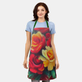 Autumn Flowers Schort (Gedragen)