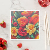 Autumn Flowers Servet (Insitu)