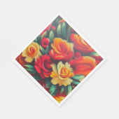 Autumn Flowers Servet (Hoek)