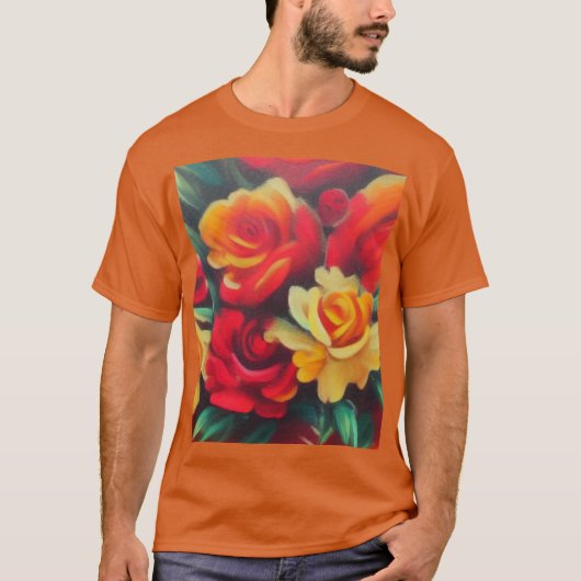 Autumn Flowers T-shirt (Voorkant)