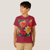 Autumn Flowers T-shirt (Voorkant volledig)