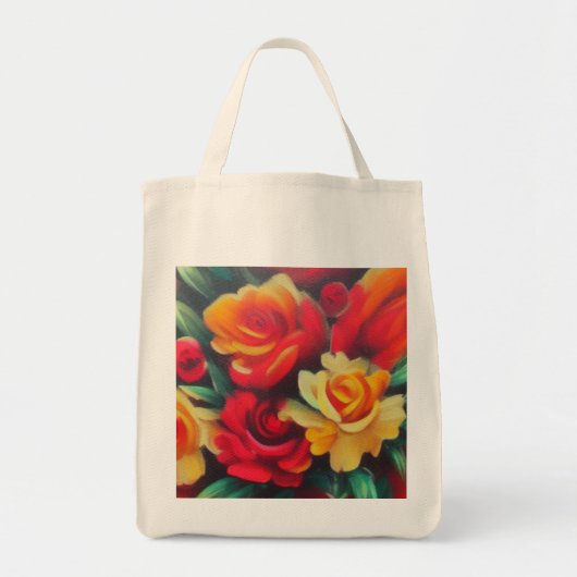 Autumn Flowers Tote Bag (Voorkant)