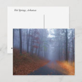 Autumn Fog Briefkaart (Voorkant / Achterkant)