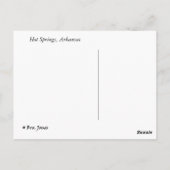 Autumn Fog Briefkaart (Achterkant)