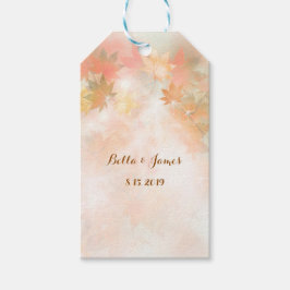 Autumn Fog Tree Herfst Cadeau Labels Cadeaulabel