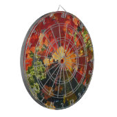 Autumn Foliage Dartbord (Voorkant Links)