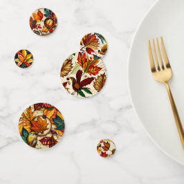 Autumn Foliage Herfst Tafel Scatter & Thanksgiving Confetti