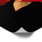 Autumn Foliage in Red Oranje Yellow Brown Poster (Hoek)