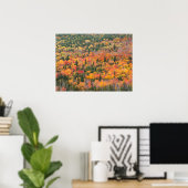 Autumn Foliage | Keweenaw Peninsula, Michigan Poster (Thuiskantoor)
