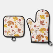 Autumn Foliage Ovenwant & Pannenlap Set (Voorkant)