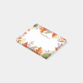 Autumn Foliage Personalized Post-it® Notes (Schuin)