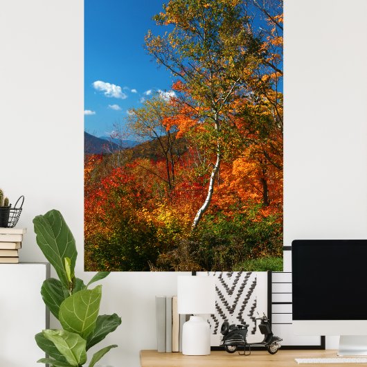 Autumn Foliage Poster (Thuiskantoor)