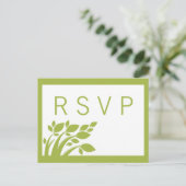Autumn Foliage RSVP Briefkaart (Staand voorkant)