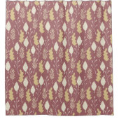 Autumn Foliage Showgordijn Douchegordijn (Voorkant)