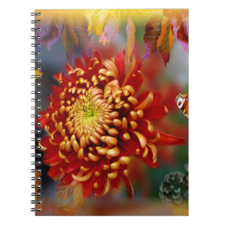 Autumn Foliage Splendor Forest Lake Destiny Notitieboek