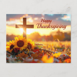 Autumn Foliage Thanksgiving Kaart