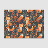 Autumn Forest Animal Fox Decoupage Paper Tissuepapier (Voorkant)