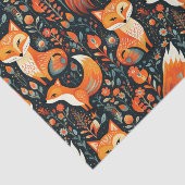 Autumn Forest Animal Fox Decoupage Paper Tissuepapier (Detail)