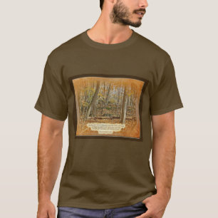 Autumn Forest George Washington Carver Quotation T-shirt