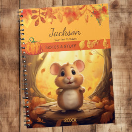 Autumn Forest Hamster Notitieboek