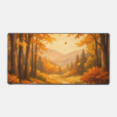 Autumn Forest Illustration Mouse Pad (Voorkant)