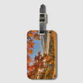 Autumn Forest in de bergen Bagagelabel (Voorkant (verticaal))