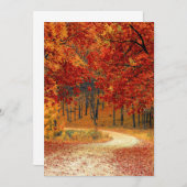 Autumn Forest Kaart (Voorkant / Achterkant)