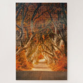 Autumn Forest Path Legpuzzel (Verticaal)