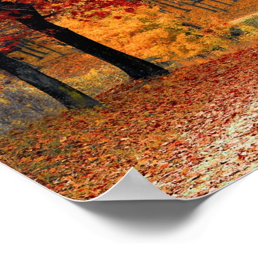 Autumn Forest Poster (Hoek)