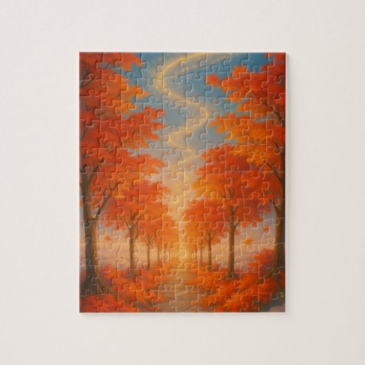 【Autumn Forest Puzzle】 Legpuzzel (Verticaal)
