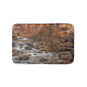 AUTUMN FOREST RIVER SEDONA ARIZONA BADMAT
