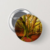 Autumn Forest Ronde Button 5,7 Cm (Voorkant /achterkant)