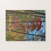 Autumn Forest Schilderachtig Landscape Photographi Legpuzzel (Horizontaal)